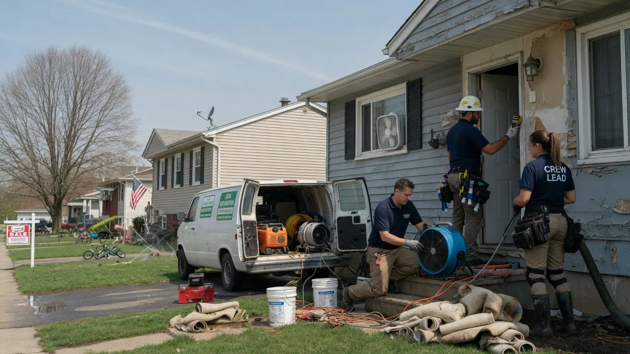 Flood Cleanup in Hood, CA near me