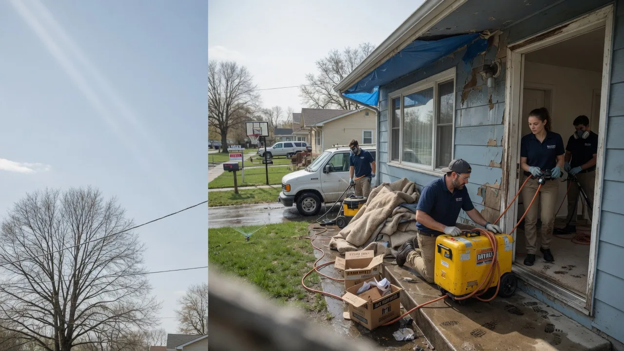 Basement Flood Cleanup in Hood, CA near me